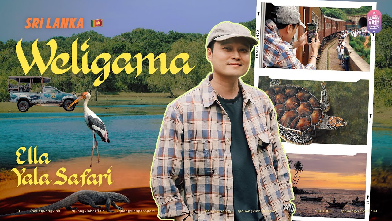 Du lịch Sri Lanka phần 3 Check in cầu 9 vòm Ella Bridge và công viên hoang dã Yalla National Park